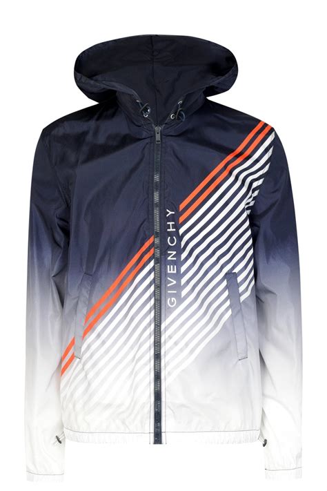 givenchy striped windbreaker|Windbreaker in cotton with stripes .